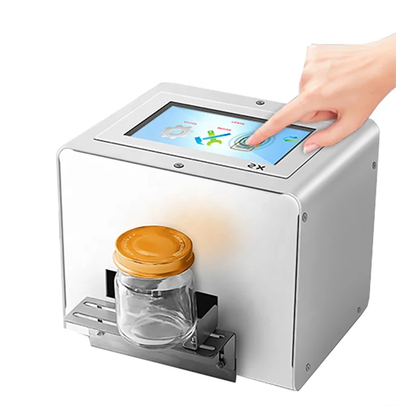 

Desktop Touch Screen Inkjet Printer Coding Machine for Bottle for Stamping Expiry Date Batch