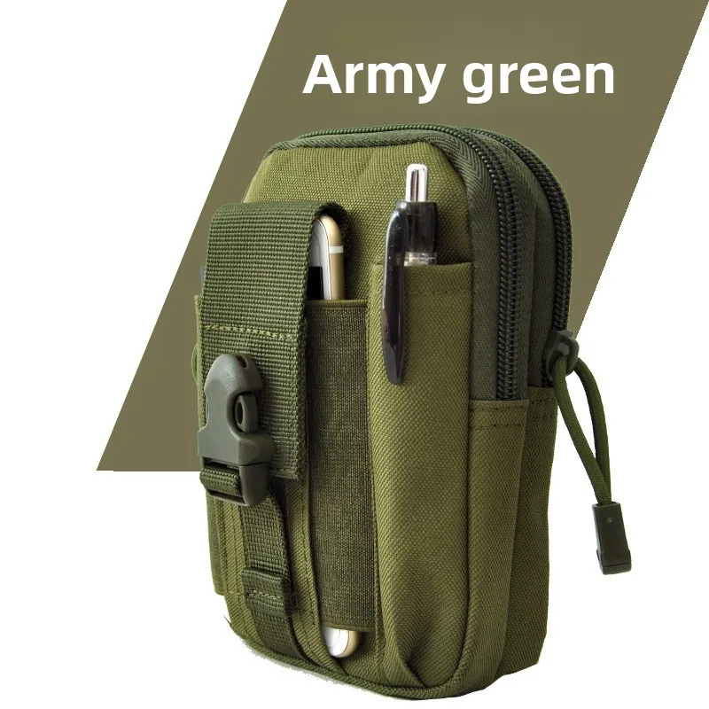 

Molle Pouch Belt Waist Pack Men Small Pocket Survival Tool Bag for Running Travel Camping Hunting Airsoft