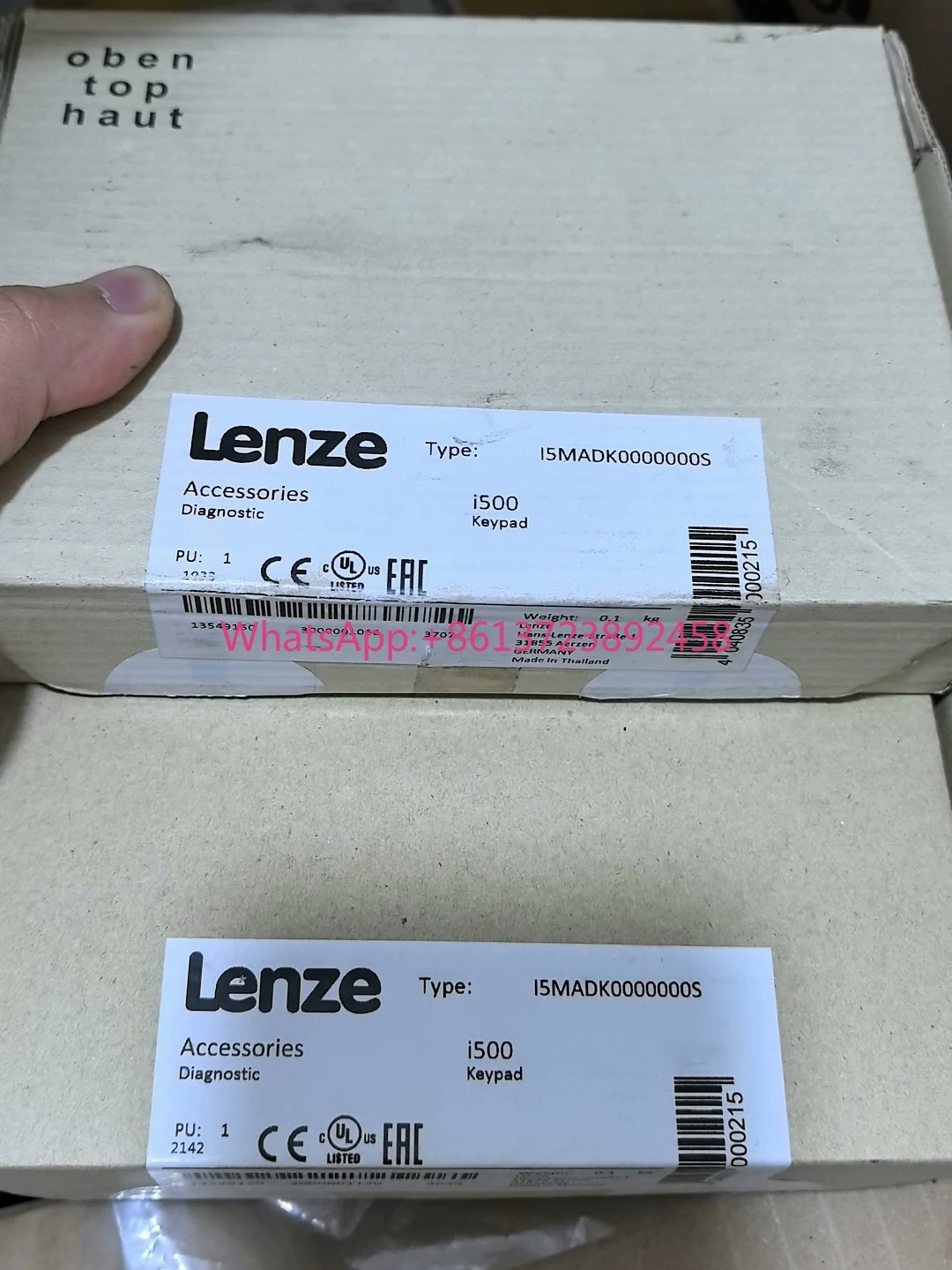 Lenz i550 operation panel I5MADK0000000S, brand new and genuine, high quality