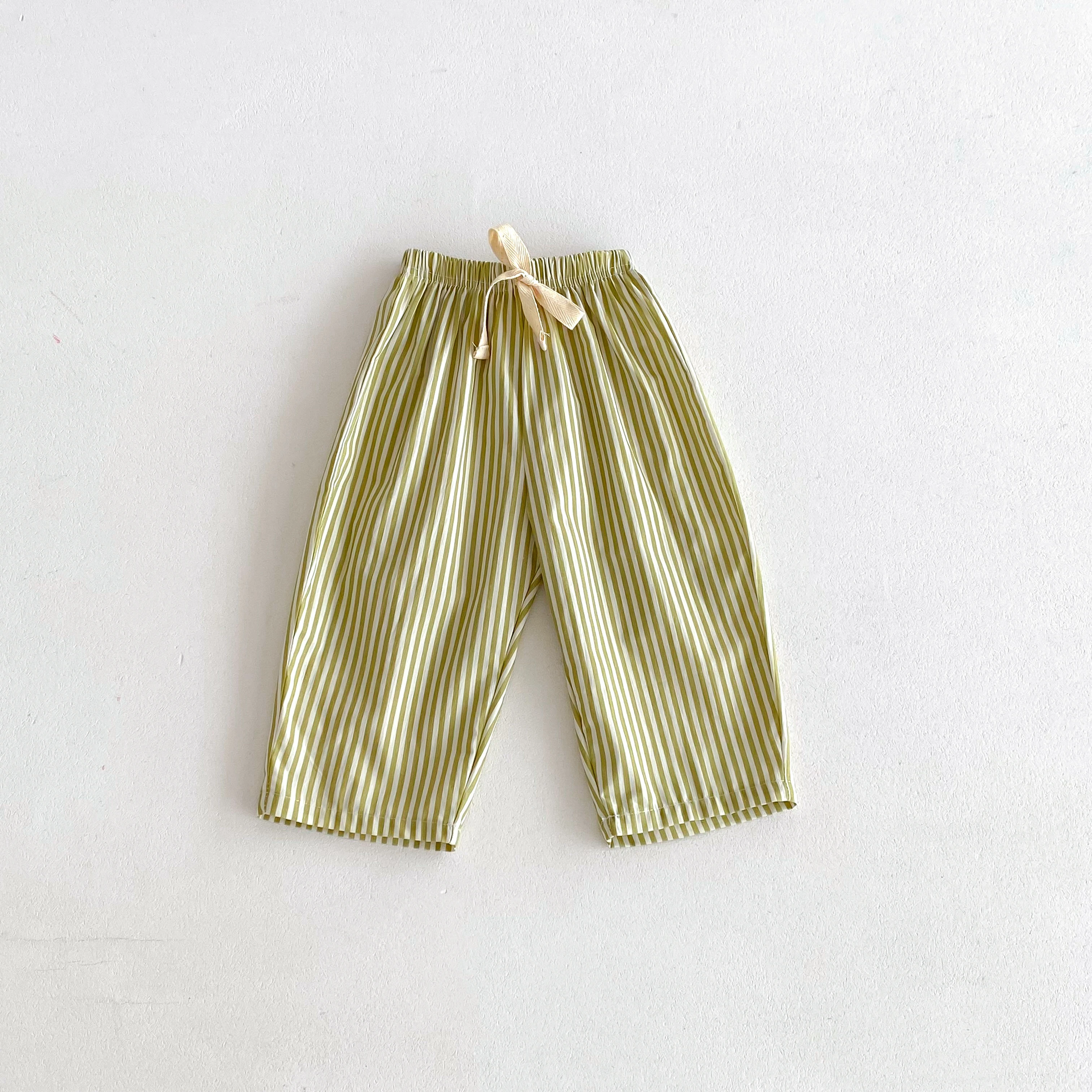Striped Pants For Child New Style Summer Pants 1-6Years Old Kids Simple Versatile Trousers Outer Wear Trendy Mosquito Pants image 5