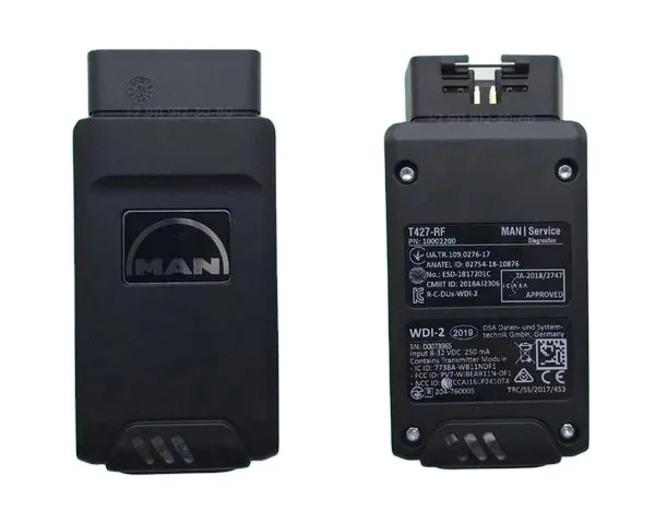 Original Man Cat T427 T400 (MAN CATS 3) Professional Diagnostic & Programming Device With Smart Card