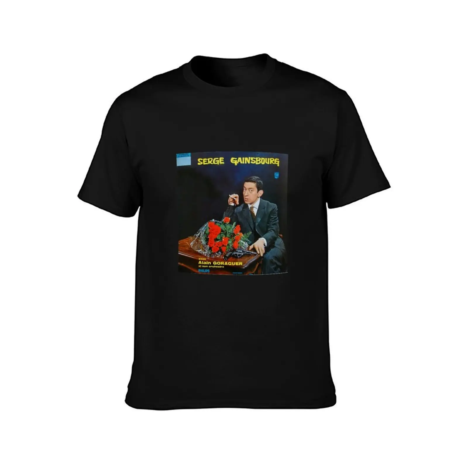 Serge Gainsbourg T-Shirt Modern Style Print T-Shirt