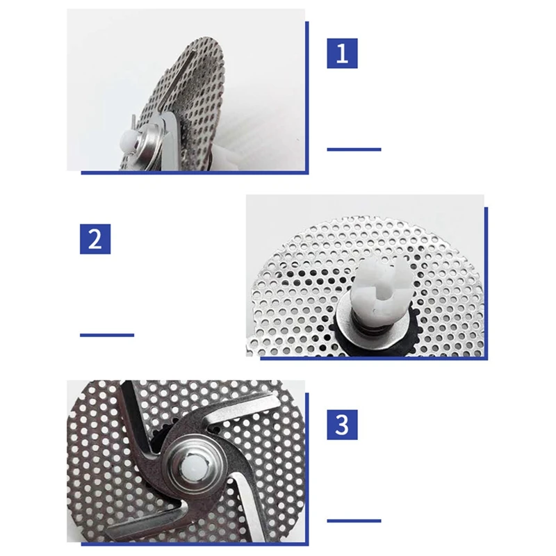 2 Pieces For W10083957V Dishwasher Chopping Blade Replacement Parts For 8268383 WP8268383 AP5983779 W10083957