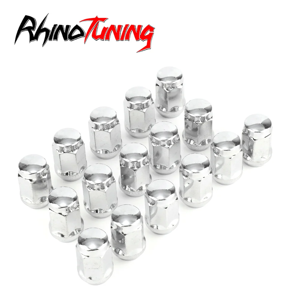 1pc/4/8/16pcs M12x1.25 Lug Nut Spline Closed End Acorn Tuner Lug Nut 35mm High Tapered Seat 60 Degree For Aftermarket Wheels