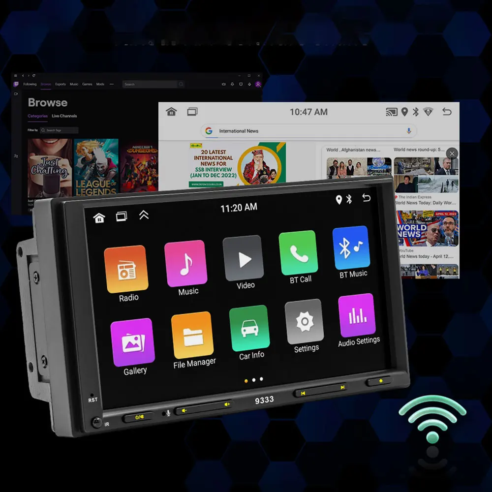 7'' 2 Din Universal… - image