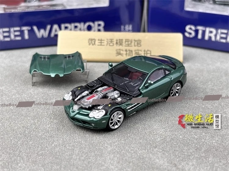 SH 1/64 MB SLR Red Diecast نموذج سيارة مجموعة طبعة محدودة هواية اللعب