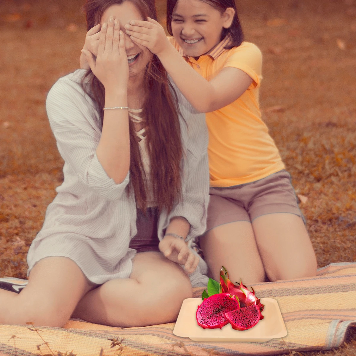 

50Pcs Wooden Plate Square Tableware Eco Friendly Substitute for Plastic Safe to Hold for Party Wedding Picnic Durable Gift