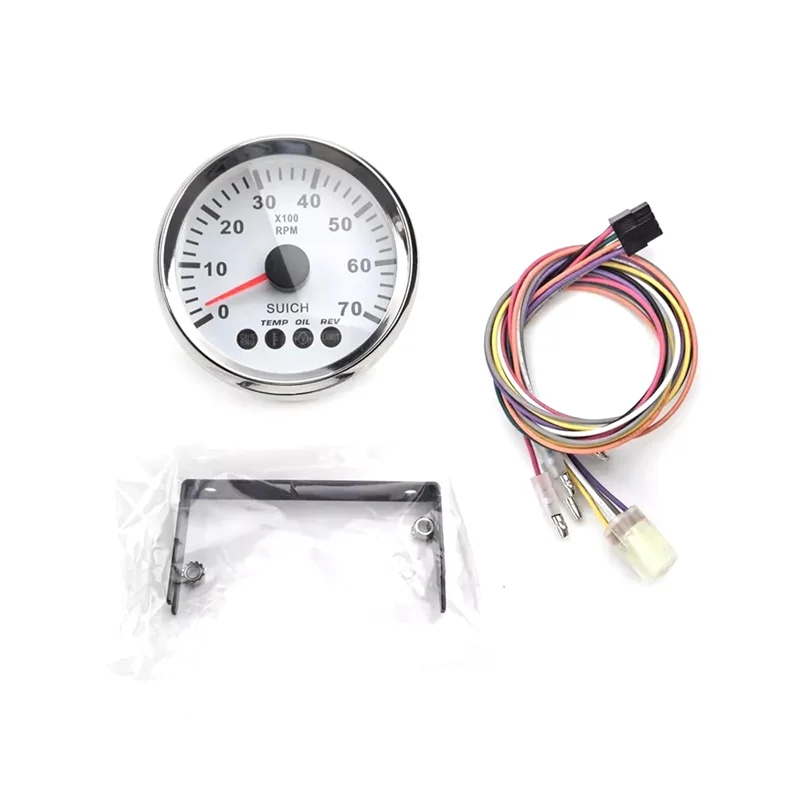 

For Suzuki Outboard Monitor Gauge 34200-93J14 4" Multifunction Tachometer For DF115 140