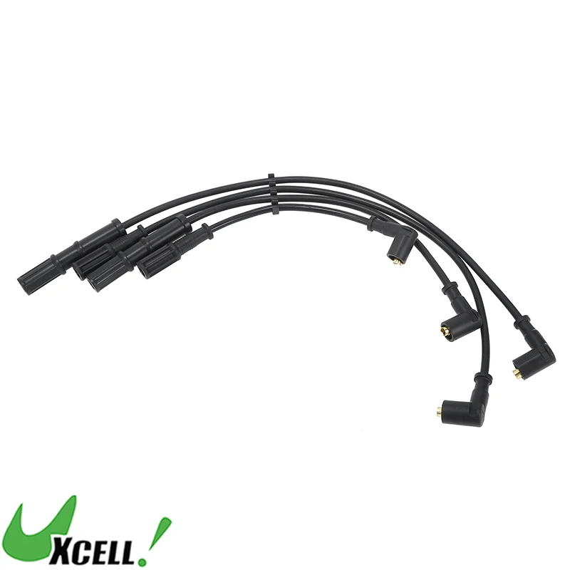 UXCELL Car Spark Plug Coil Wires Ignition Coil Harness Cable Fit for Fiat Punto Schragheck 1.2 60 (1999 - 2012) 44kW No.46749624