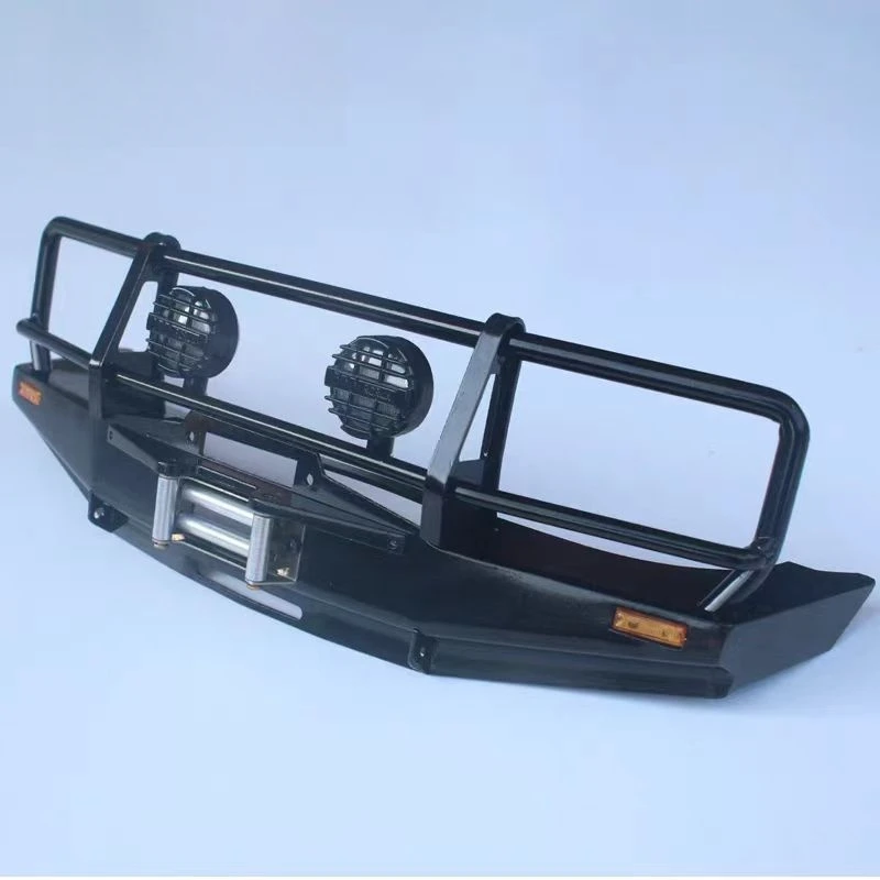 

Alloy front Bumper for RUN80 LC80. RCRUN Land Cruiser LC80 Hard body Option part. 1/10 Rock Crawler truck Upgrades. RC Toys