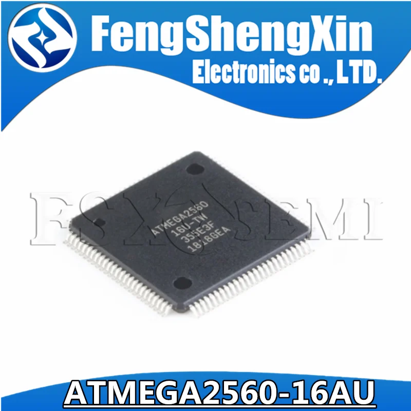 

1Pcs ATMEGA2560 16-TW ATMEGA2560-16AU ATMEGA2560 LQFP100 Microcontroller IC