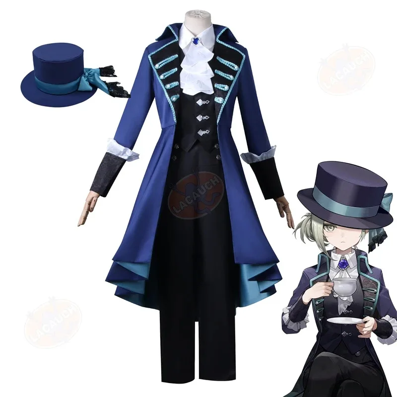 Vertin تأثيري حلي لعبة عكس: 1999 زي الباروكات موحدة خندق سترة قبعة دعوى هالوين كرنفال حفلة لعب الأدوار الملابس