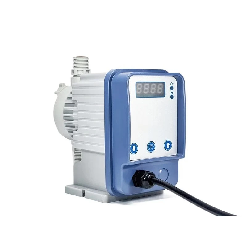 Electromagnetic diaphragm metering pump dosing sewage water purification chlorine dioxide disinfectant car wash liquid acid