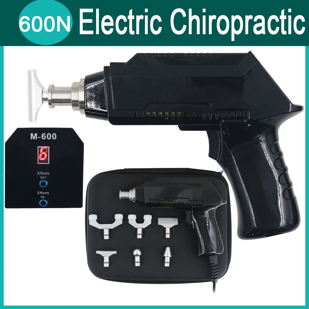 

Электрические инструменты для регулировки хиропрактики, 600N, 6-уровневая активационная терапия, коррекционный пистолет для позвоночника, массажный пистолет для кормления