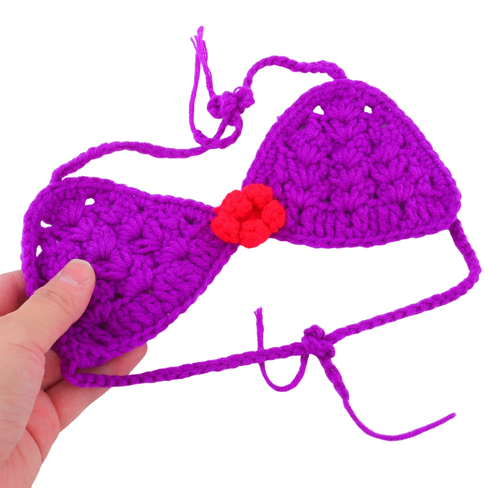 

Knitted Mermaid Outfit Handmade Woolen Photography Prop Soft Comfortable Photo Props Costume