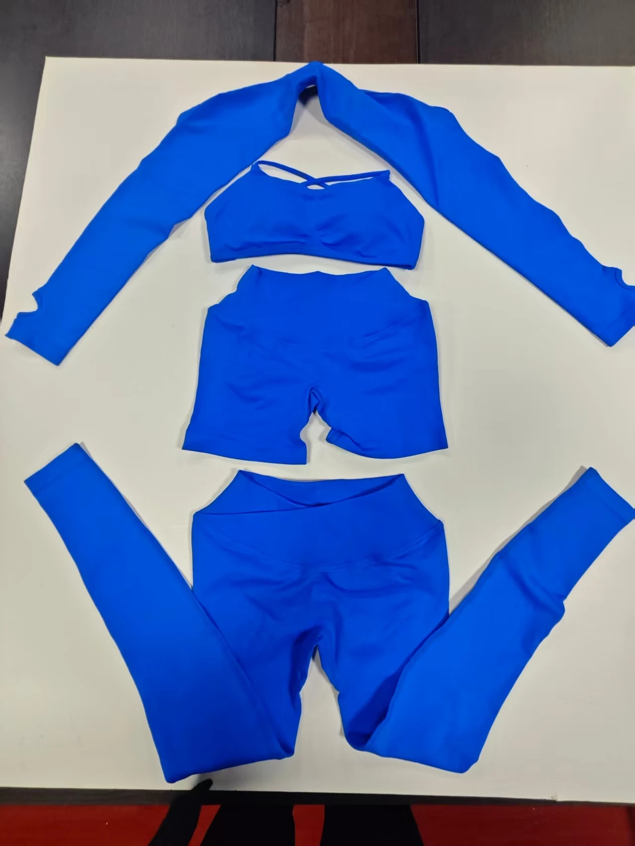 2/3PCS Seamless VDfvision Women Sportswear Yoga Set Workout Clothes Gym Legging… - Image 5