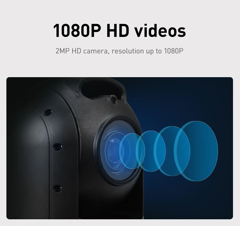 كاميرا متينة مثبتة على السيارة كاميرا PTZ Ani-shake HD Zoom للرؤية الليلية كاميرا Cctv Ip 4G H265 COMS شاشة عرض فيديو طويلة المدى #1