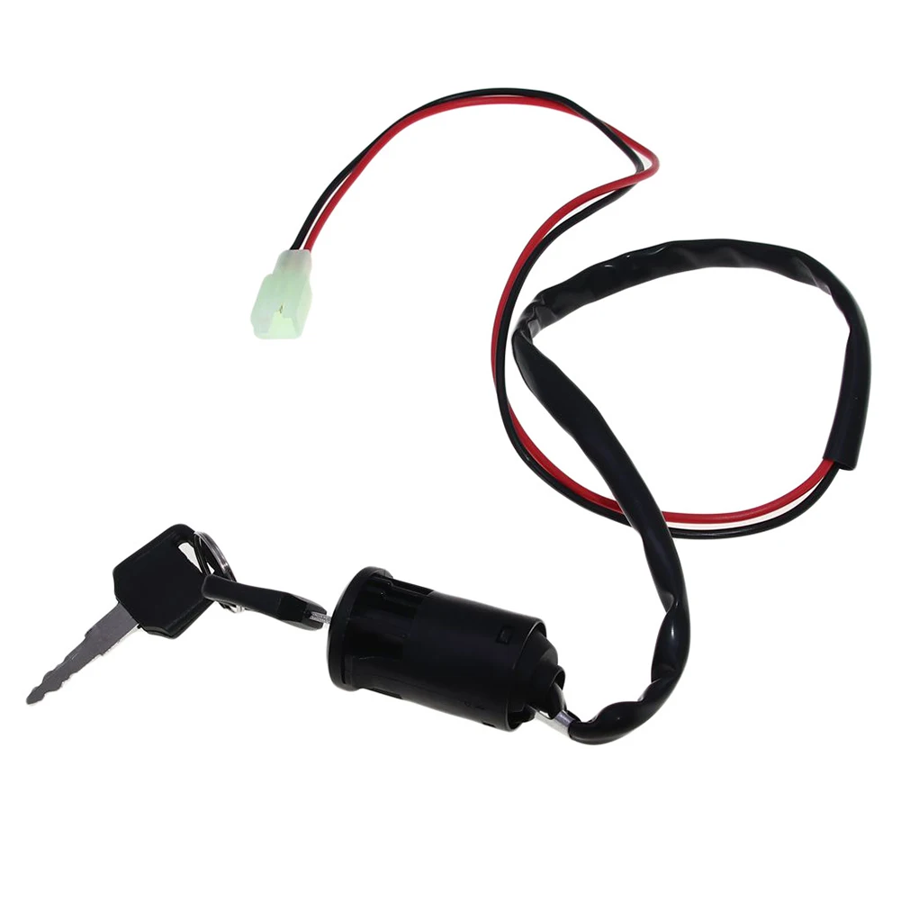 Ignition Switch Power Lock Scooter Accessories Minimoto Plastic Metal Replacement Parts 2 Wire Completely Assembled