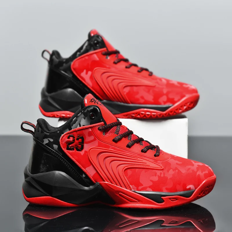 Summer new hot sale breathable high elastic high quality training basketball shoes basketball game shoes very good casual shoes