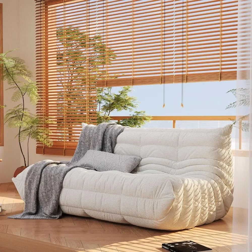Bean Bag Chair, Fireside Chair, Large Bean Bag Chair for Adults, Bean Bag Chairs for Teens with High-Resilience Foam