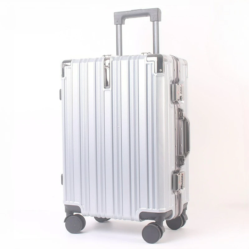 

Travel Luggage Password Lock New Style ABS+PC Large Capacity Trolley Case for Men Women Business Aluminum Frame Trolley Case