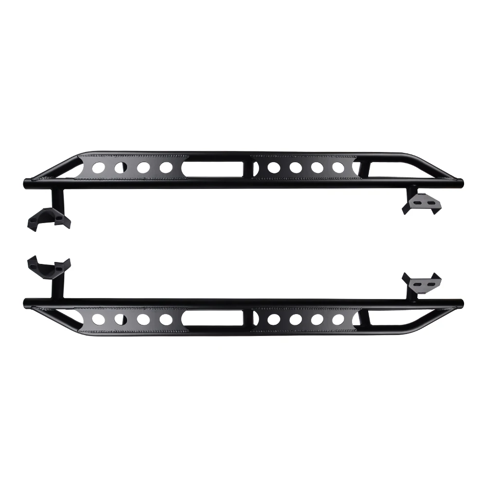 4 Doors Three tubes side step running board for Jeep wrangler JL bull  bar accessories nerf bar from maiker