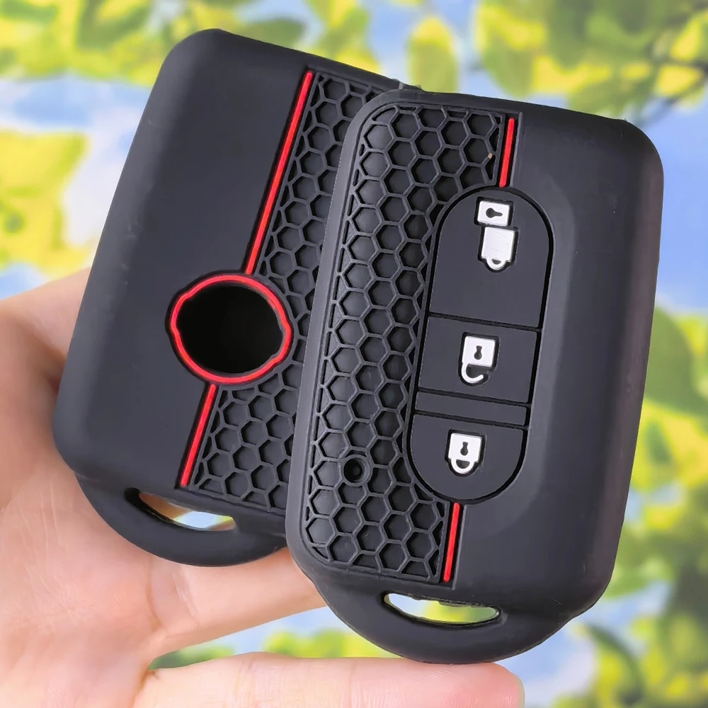 Durable Sport Style Key Sleeve For Nissan Qashqai J10 Tiida Micra X-Trail NV200 Navara Pathfinder Juke Anti-Scratch Protector
