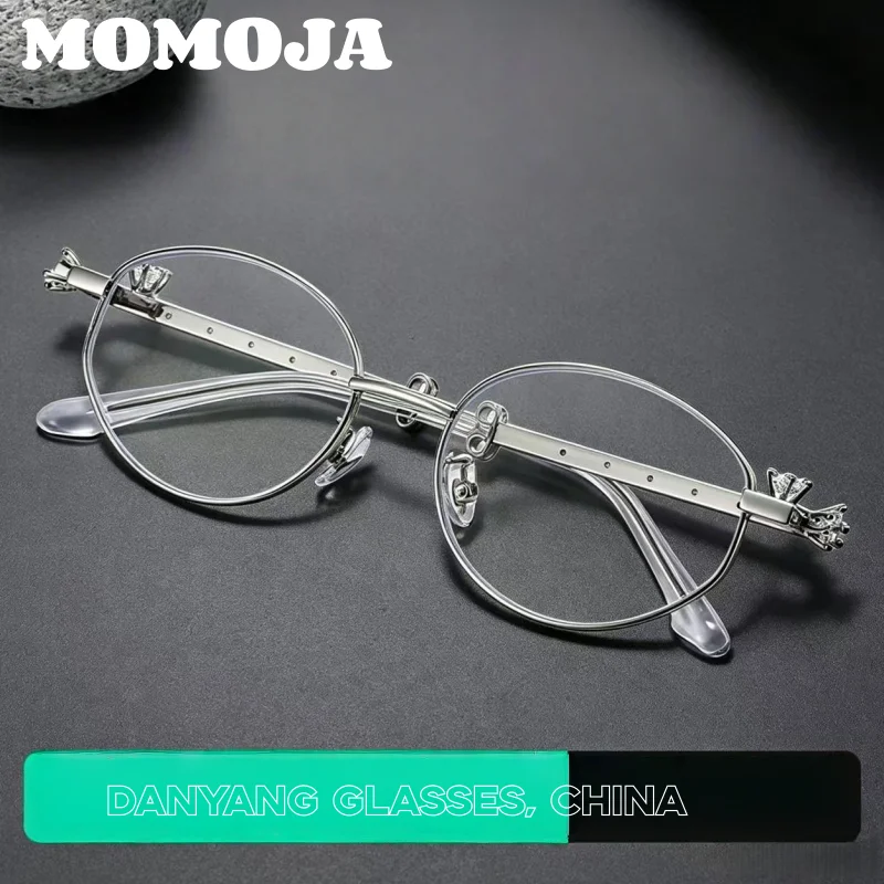 

Очки MOMOJA 2026: Новинка! Женские модные очки с персонализированной оправой «кошачий глаз», роскошной алмазной отделкой, элегантные, сияющие, высококачественные.