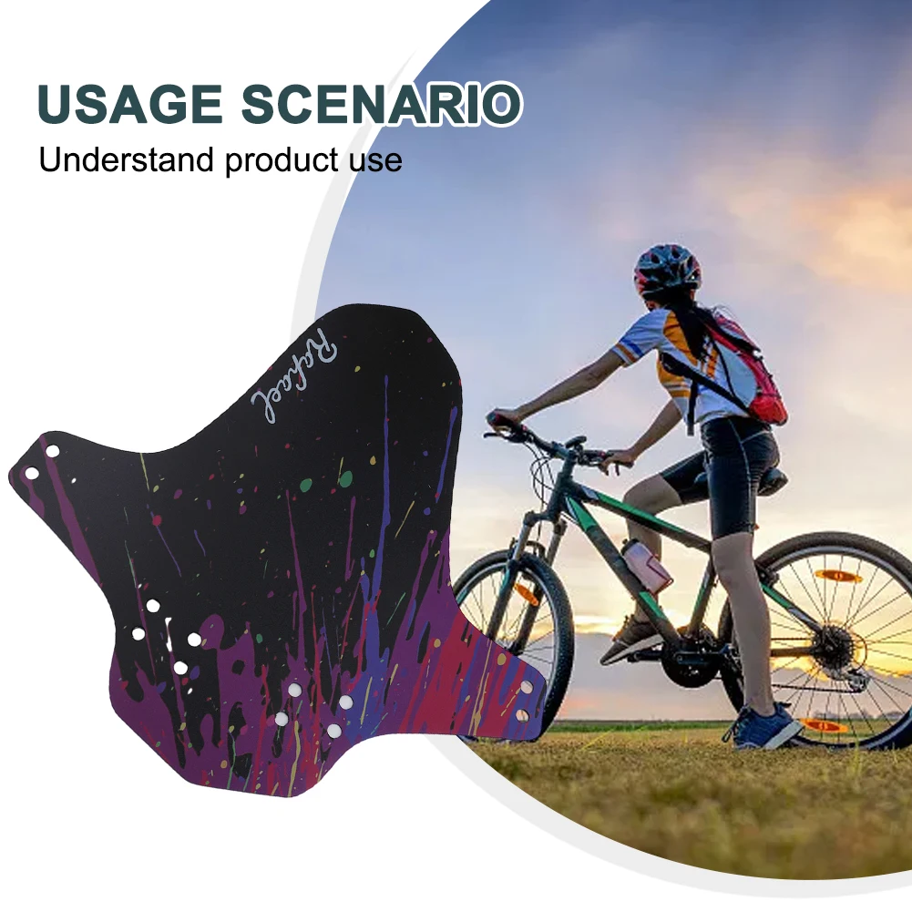 

Universal Raod Bike Bicycle Fenders Bike Mudguard PP-Material Front Rear MTB Mountain Bike Wings Mud Guard Bicycle Mudguard