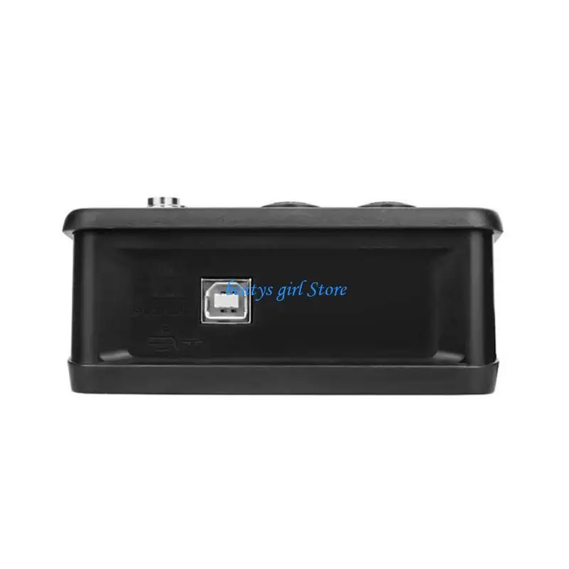 

C7AB Metal USB Sound Interfaces Sound Card For Seamless Music Production And Karaoke