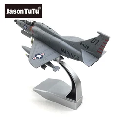 JASON TUTU 1/72 Scale US Marine Corps A-4 Skyhawk Fighter Diecast Metal Finished Aircraft Model Skyhawk A-4 Drop shipping