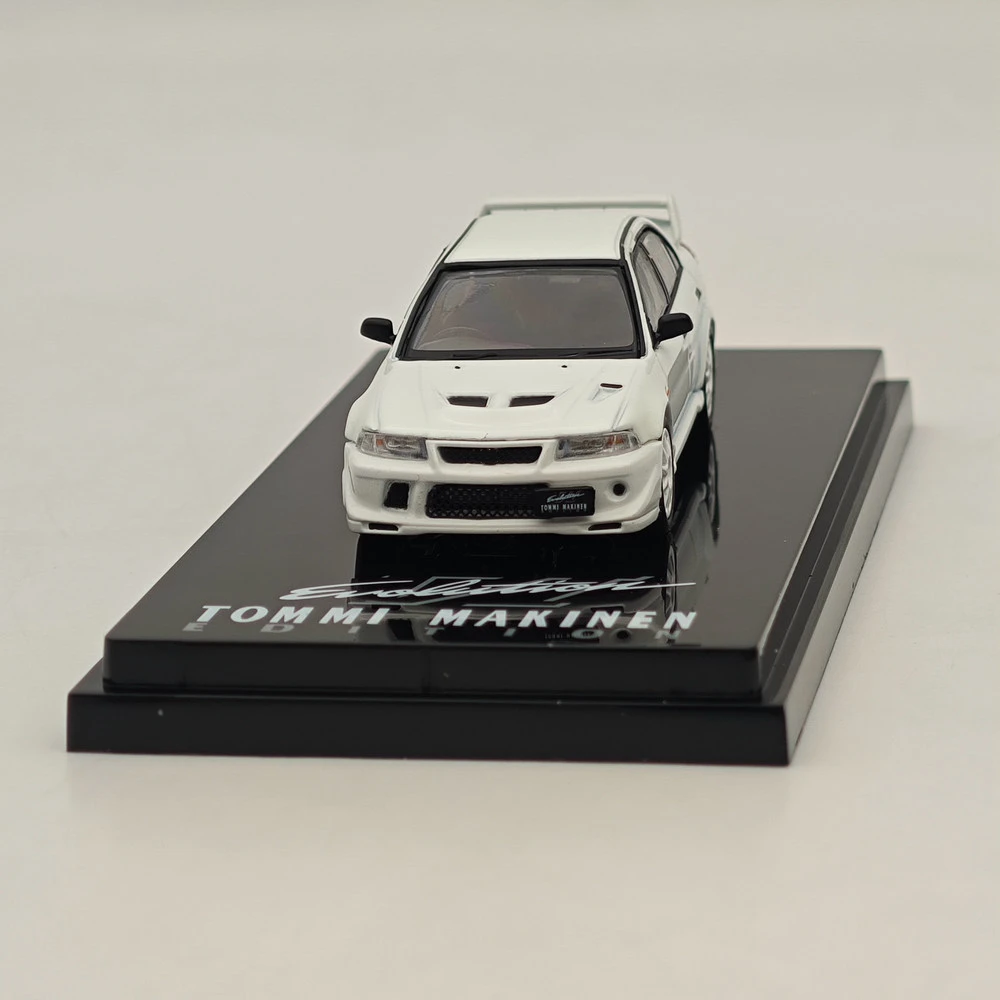 Hobby Japan 1/64 Lancer RS Evolution VI (T.M.E) Scortia Wit HJ 643033 AW Diecast Models Auto Limited Collection Auto Toys Gift