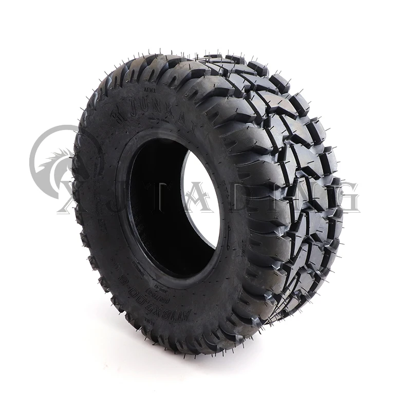 ATV 8 inch Off-road vacuum Tyre 18x7.00-8 Tubeless tires Fit For UTV Buggy Golf cart Electric Sightseeing Car Quad Bike wheels