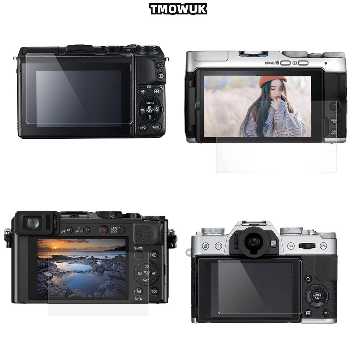 

For Fujifilm X-T1 T2 XA3 XA5 XA10 XA20 Tempered Glass Protector Film Guard 9H Hardness HD Clear Screen