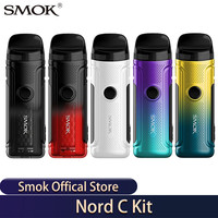 Original SMOK Nord C Pod Kit With 1800mAh Battery 50W Vape 4.5ml Empty Cartridge Fit RPM 2 Coil Electronic Cigarette Vaporoizer