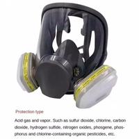Anti-Fog 6800 Gas Mask Industrial Painting Spraying Respirator Safety Work Filter Dust Proof Full Face Formaldehyde Protection