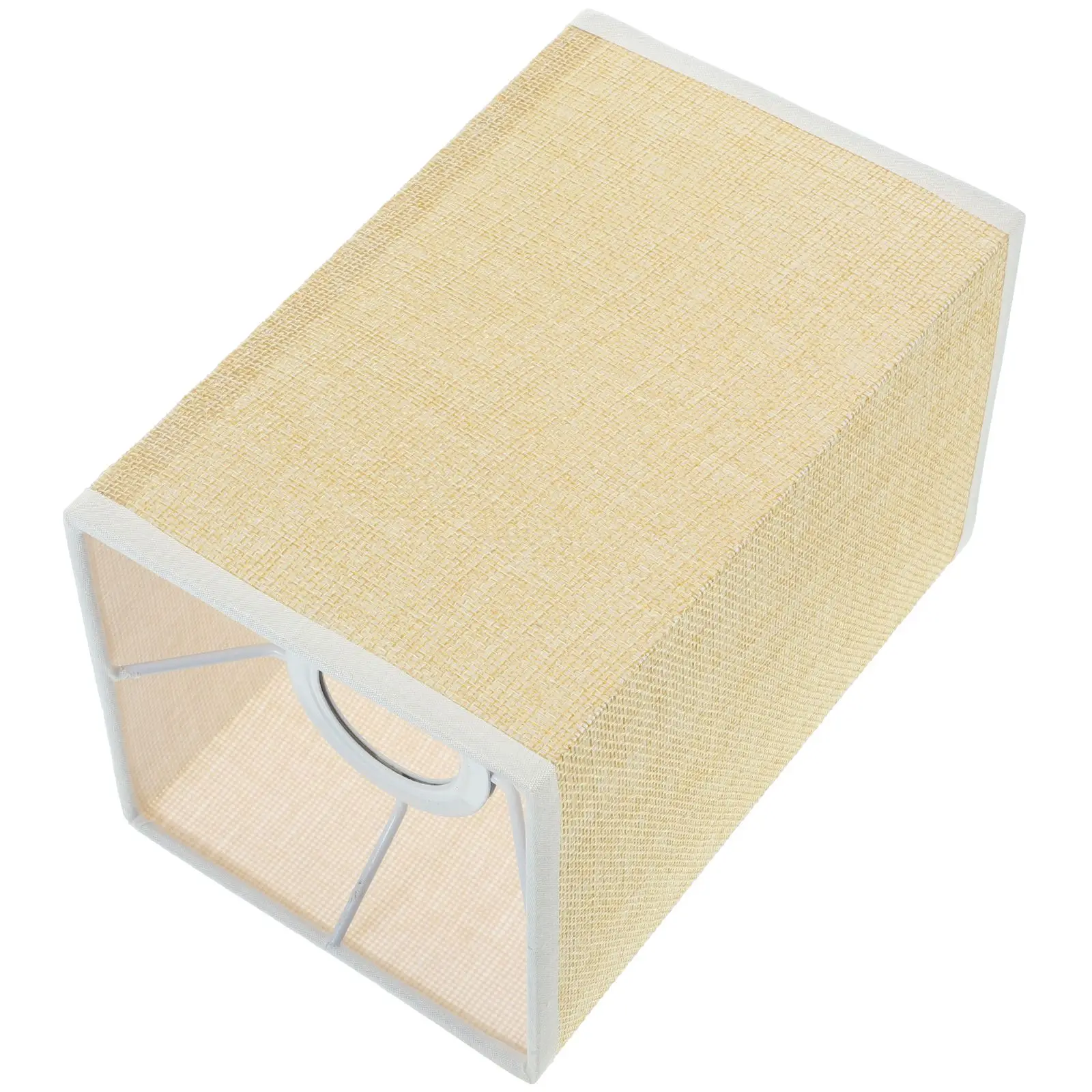 

Квадратный абажур, настольная лампа 12x12 дюймов, серая ткань, освещение, льняная ткань, прикроватная тумбочка, замена крышки торшера