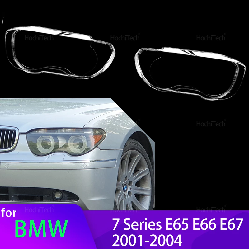 

Car Transparent Housing Front Headlights Lens Shell Cover Lampcover Lampshade for BMW E65 E66 E67 7 Series 2001 2002 2003 2004