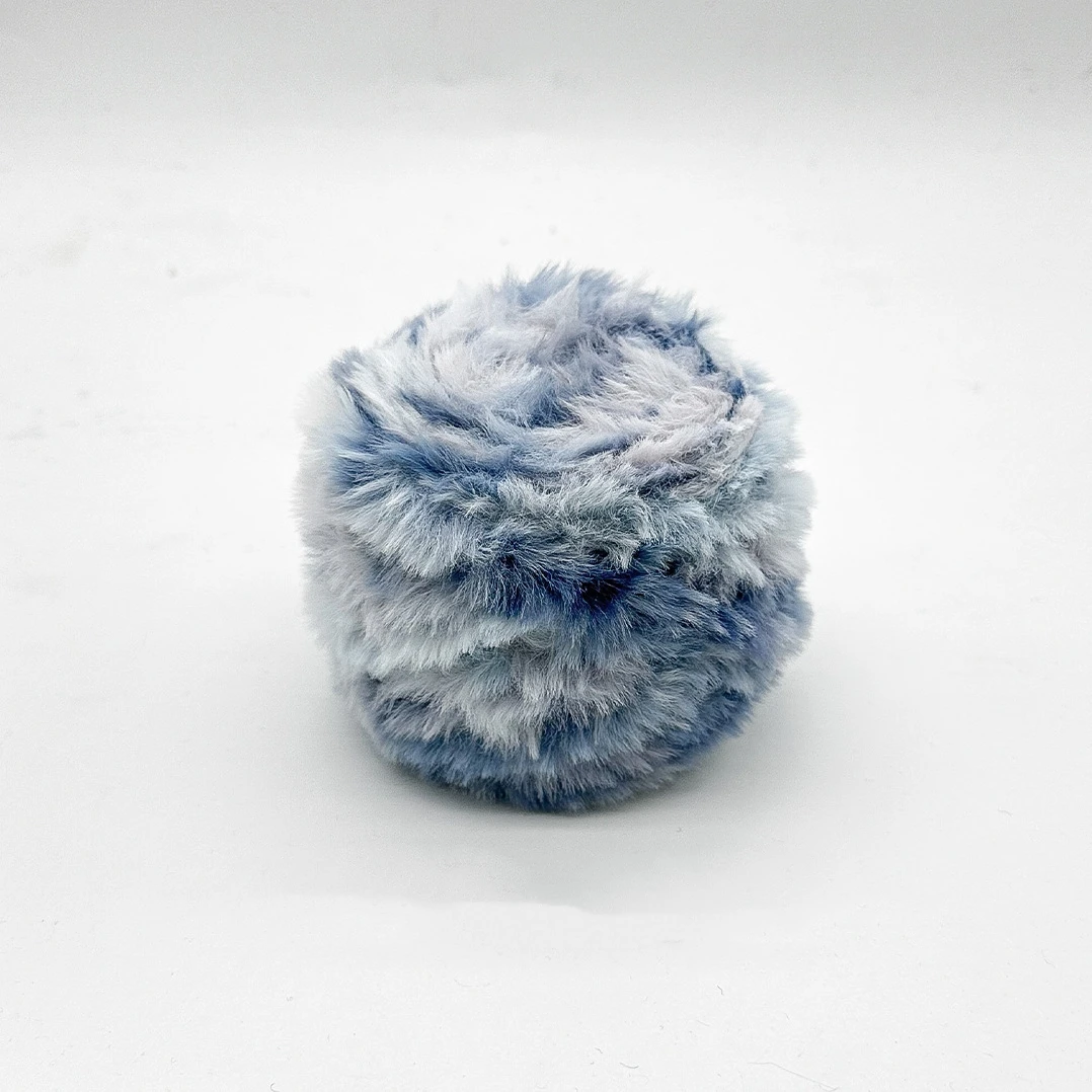 Winter 100g Super Chunky Bontgaren voor handbreien pluizig zacht warm Gehaakte lijn om Sjaal Hoed lange pluche draden Kerstmis te breien