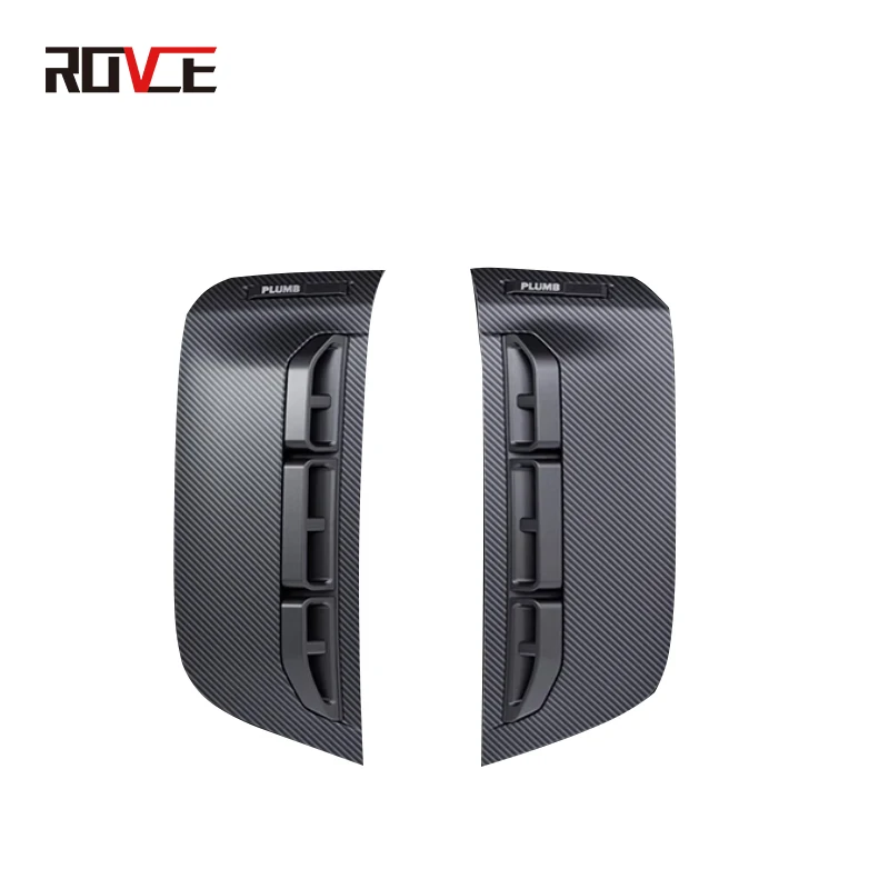 ROVCE Air Vent Outlet Cover Flow Intake Vent For Land Rover Defender 90 110 130 2020-2024 Drycarbon Accessories