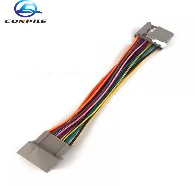 1pc for Honda CRIDER Screen CD host power audio male female plug terminal extension cable 24pin wire line