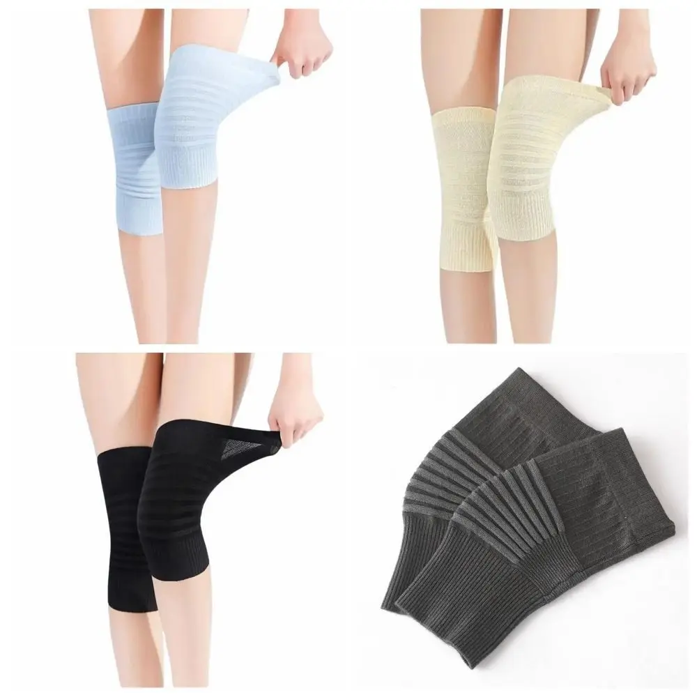 1 زوج النايلون الركبة الأقواس الرضفة هدفين عدم الانزلاق مطاطا تنفس الركبة الأكمام عالية مرونة خفيفة ورقيقة اللياقة البدنية نيباد #2