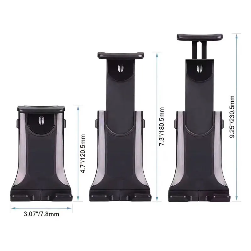 Universal for iPad Air Pro 11 12.9 Iphone Xiaomi Samsung Tablet Stand Holder Laptop Stand Mount Clamp Clip Stand Bracket 4-13 in