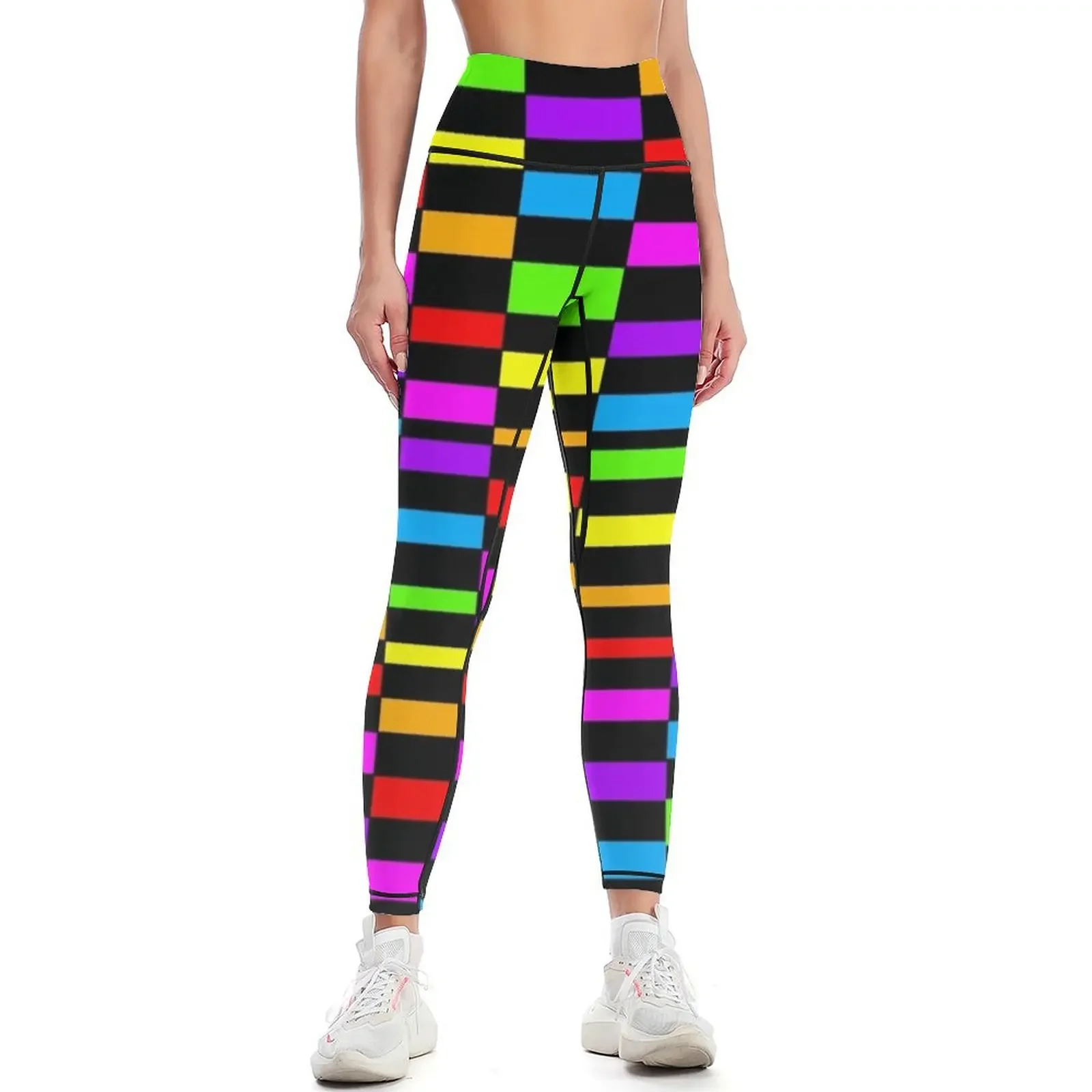 

Rainbow hex Leggings workout clothes for Women's sports pants legging pants raises butt Women's pants Womens Leggings