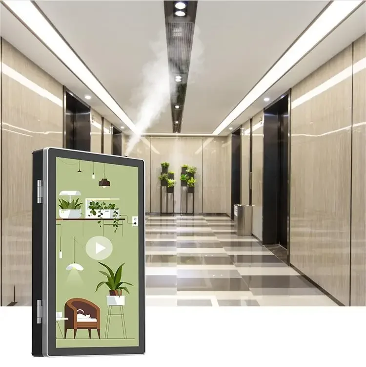 Tool New wall-mounted commercial nano-scale fog fragrance diffuser advertising low-noise air fragrance machine