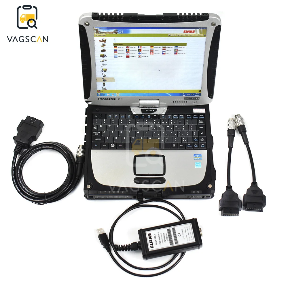 

FOR CLAAS Diagnostic tool For Claas CDS 7.5 Diagnostic System LMT license for multi-PCs MetaDiag agriculture T420 Laptop