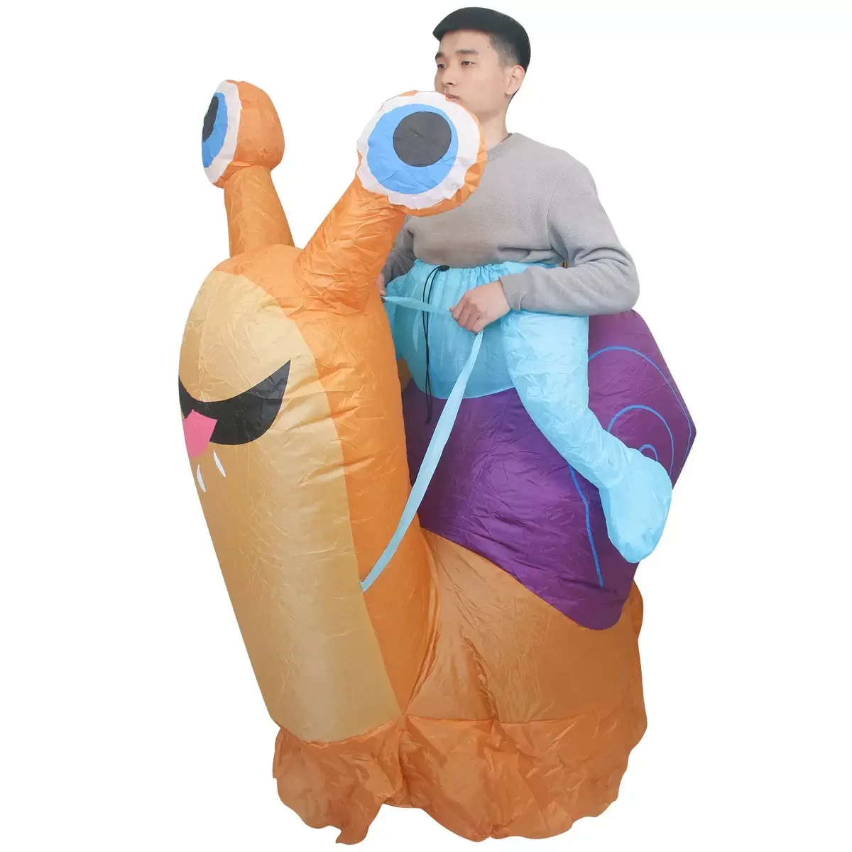 

Надувной костюм для верховой езды на улитке для взрослых, карнавальный костюм для праздника, талисмана, костюм для атмосферы, реквизит для вечеринки, наряд для шоу