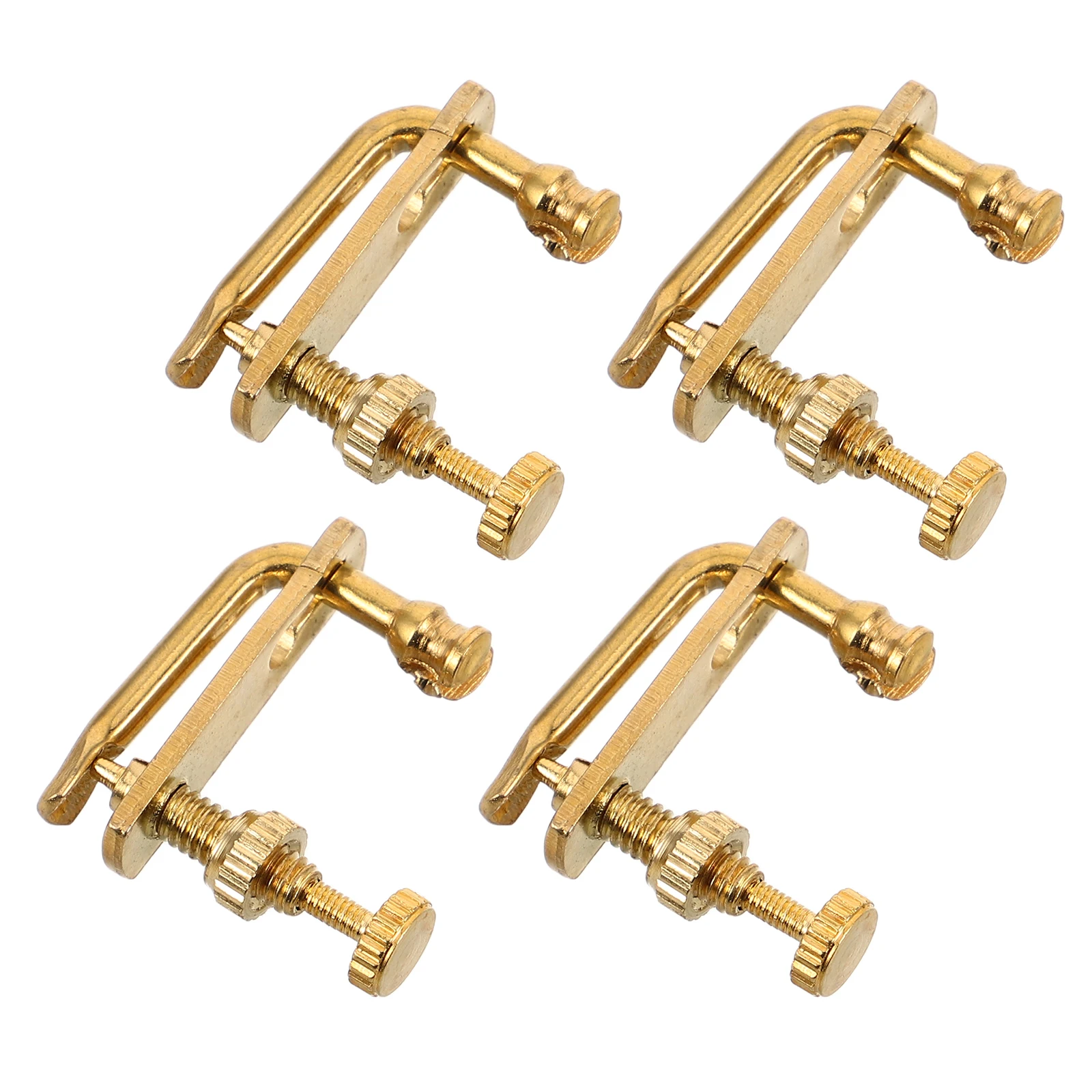 

4pcs Tuners for 1 2 1 4 Size Easy Installation Durable Quick Precision Adjuster Knobs Metal String Components