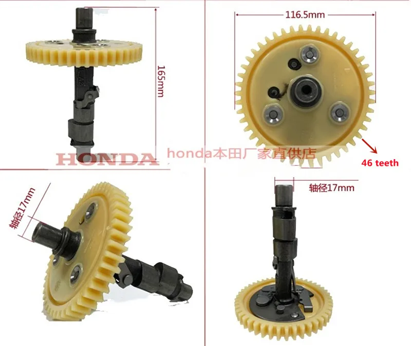 Imagem -02 - Conjunto da Árvore de Cames Gx690 Gx630 para o Motor a Gasolina de Honda 14100-zea000 Mh11000 Mht1300