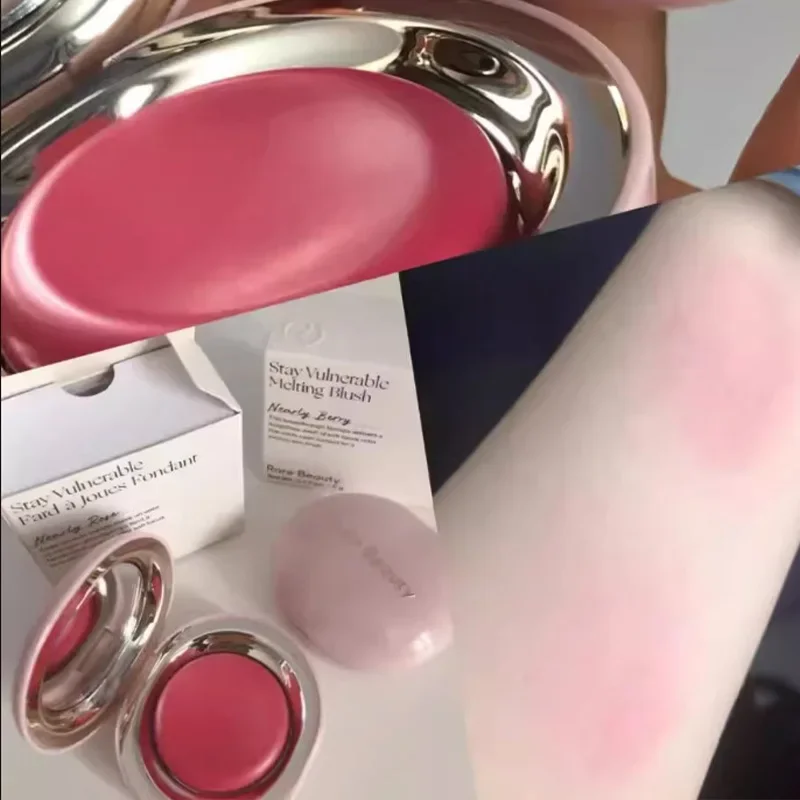 Mist Blush Blusher Crème Palet Hoogglans Contour Blush Cosmetische Blusher Crème Natuurlijke Gezicht Make-Up Rouge Tint Blush